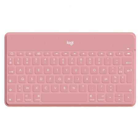 Clavier Bluetooth Logitech Keys-To-Go Français AZERTY - Rose