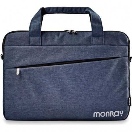 Sac pour Ordinateur Portable Monray NGS Charter 15.6" Avec Deux Poche Extérieure - Bleu