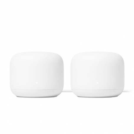 Routeurs Google Wifi Mesh - Blanc (Pack de 2)