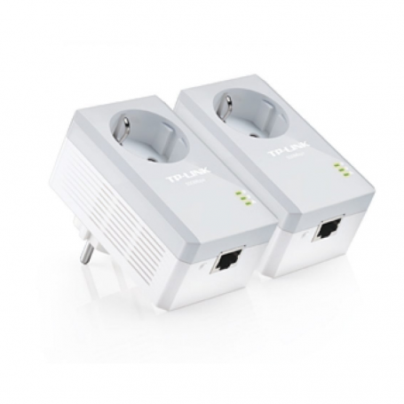 Pack de 2 Mini Adaptateurs Cpl Tp-Link 600Mbps avec prise intégrée