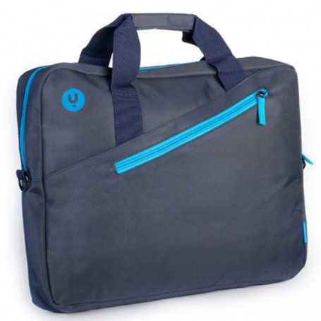 Sac pour Ordinateur Portable Monray NGS Ginger Bleu 15.6" Avec Une Poche Extérieure - Bleu