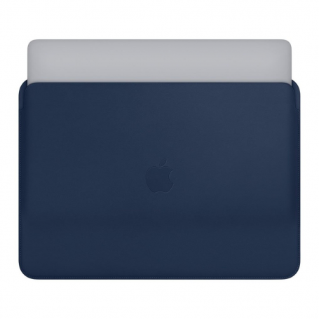 Housse cuir Apple Leather Sleeve pour MacBook Air 13/Pro 13 pouces - Midnight Blue