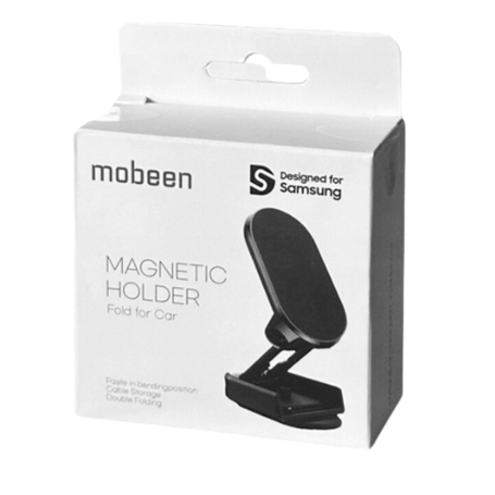 Support de téléphone magnétique multifonction rotatif à 360° Noir