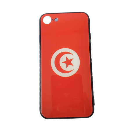 Coque de Protection en silicone - Série Drapeau - iPhone 7/8G